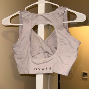 NVGTN Women's Sports Bra - Cream